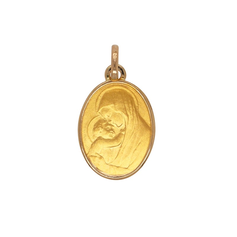 Pendentif Carador Marie et Jésus or 375/000 660089