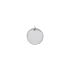 Pendentif rond argent 925/000 Carador type medaillon