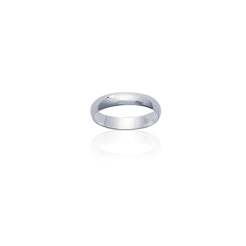 Bague anneau large en argent 925/000 de chez Carador