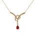 Collier Carador Rubis et Or jaune 375/000