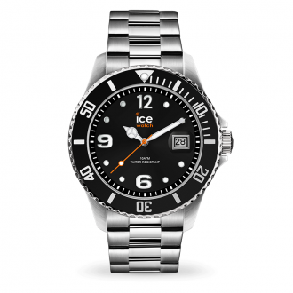 Montre Ice-Watch ICE Steel Black silver Large 016032