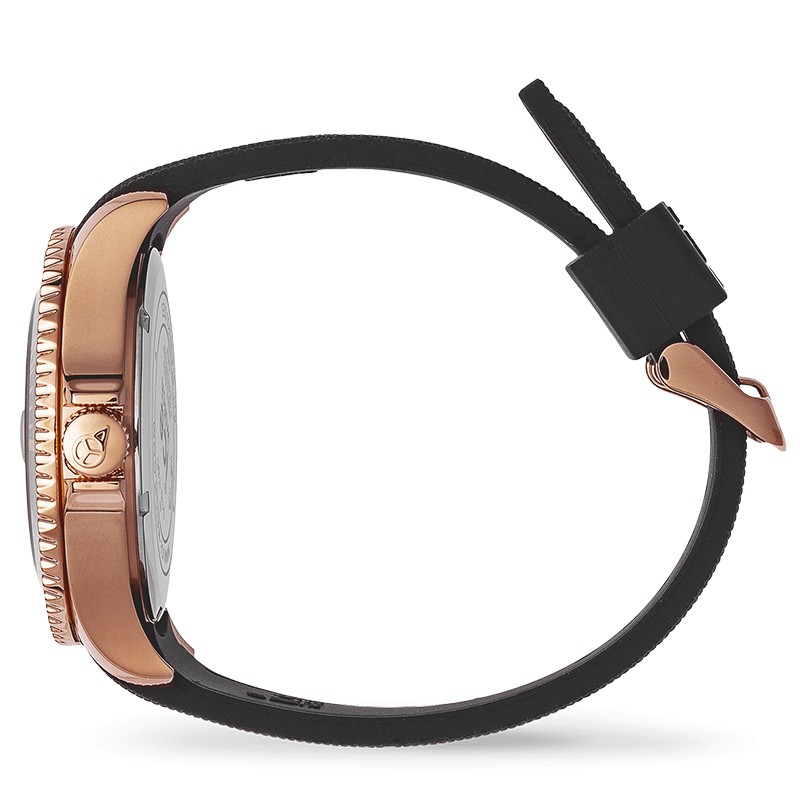 Montre Ice-Watch ICE Steel Black rose-gold Large 016766