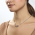 Collier Guess Love Knot métal argenté UBN78038