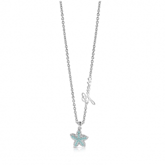 Collier Guess Starfish argenté UBN78003