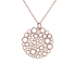 Collier avec son pendentif aux multiples rond AMPORELLE NSS573RG