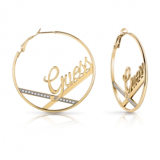 Boucles d'oreilles Guess Round&Round UBE78077