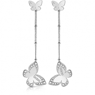 Boucles d'oreilles Guess Love Butterfly UBE78016