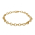 Bracelet Carador or jaune 750/000 maille JASERON