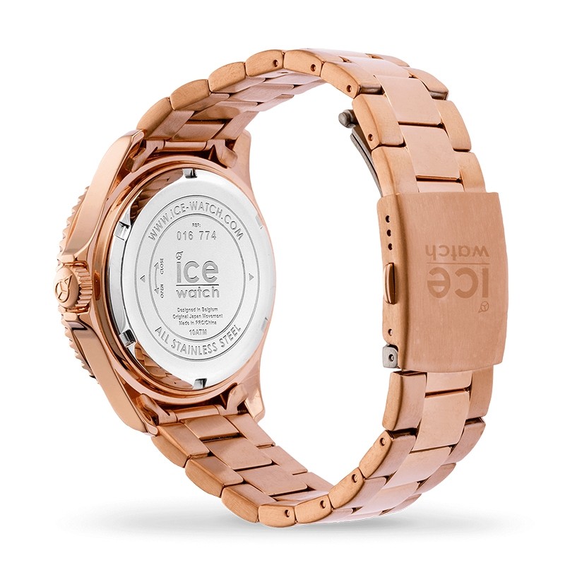 Montre Ice-Watch ICE STEEL Bleu cosmos rose-gold 016774