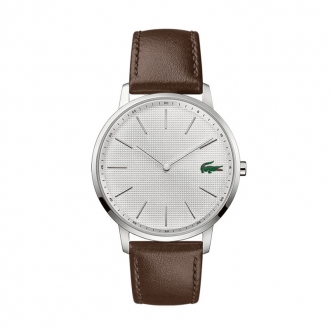 Montre LACOSTE DEGRON homme cuir marron 2011002