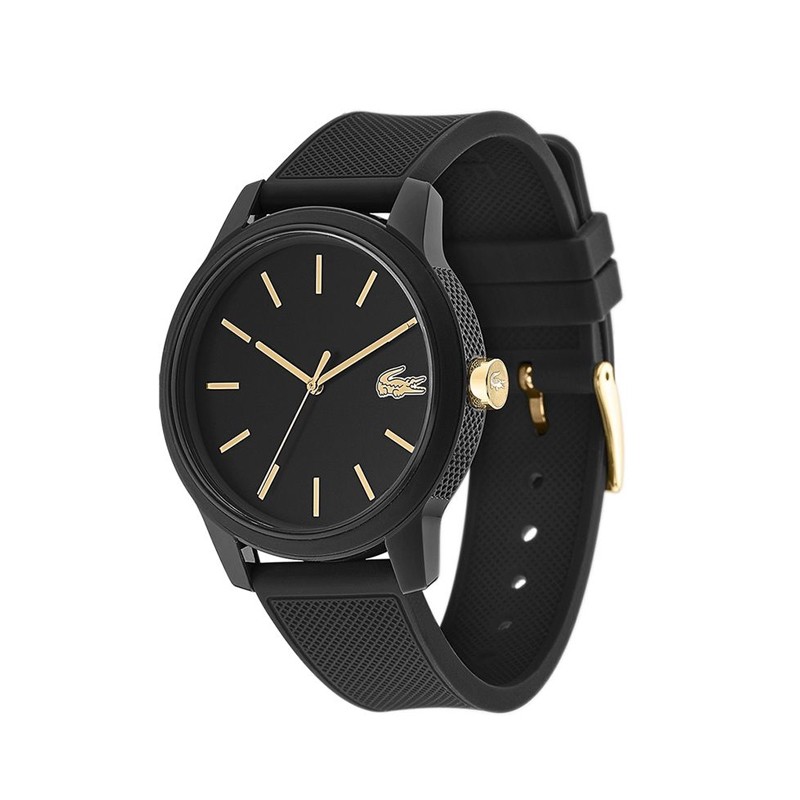 Montre  Lacoste bracelet silicone  noir 2011010