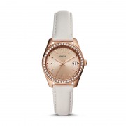 Montre Femme Fossil Mini Scarlette cuir gris ES4556 Montre Femme Fossil Mini Scarlette cuir gris ES4556