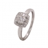 Carador - Bague OR 750/000, Diamant 0.18 carats