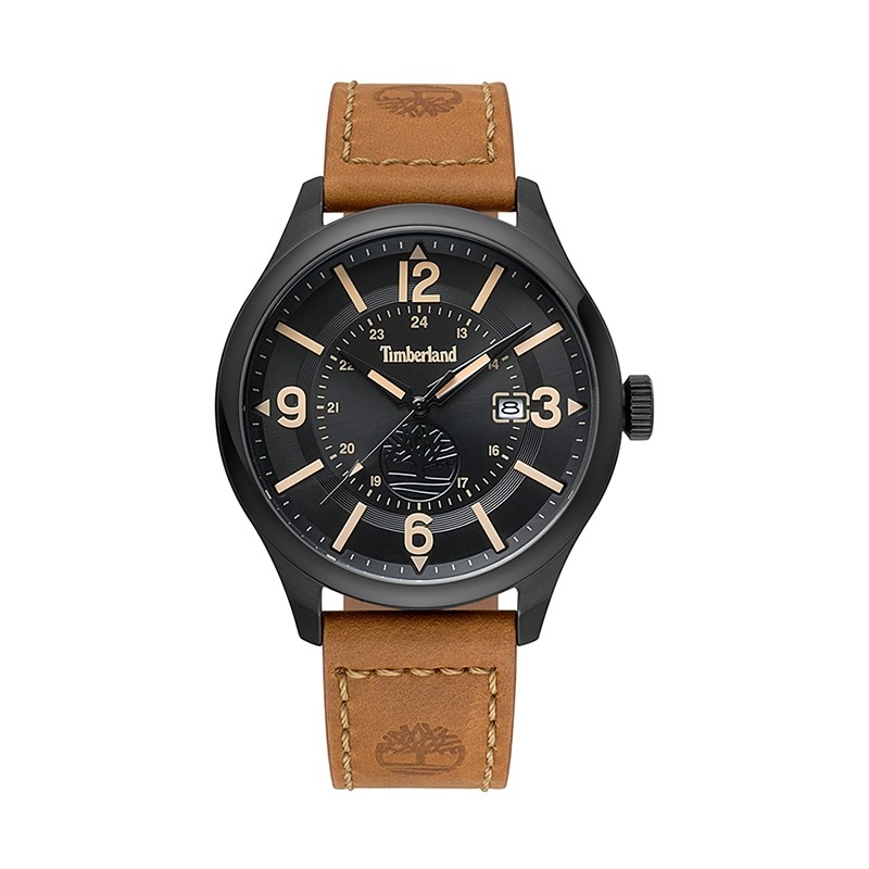 Montre Homme Timberland Blake cuir marron 14645JSB/02