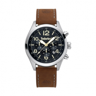 Montre Homme Timberland Ashmont cuir marron 15249JS/02