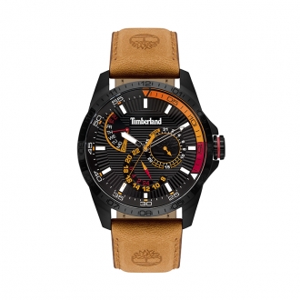 Montre Homme Timberland Oakham en acier et cuir 15641JSB/02