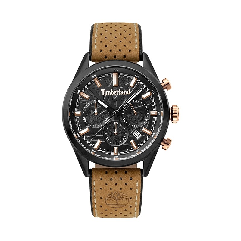 Montre Homme Timberland Randolph Multifonction Acier et cuir 1547JSB/02