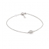 Bracelet CARADOR Or Blanc 750/000 avec diamant