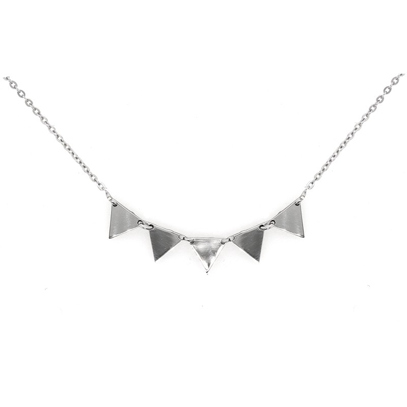 Collier triangle Silver Pop en argent 925/000