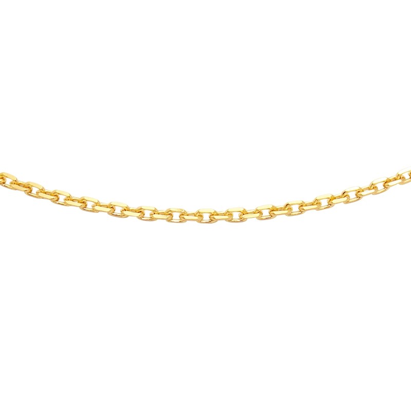 Collier Carador Or jaune 375/000 45 cm