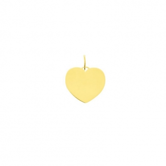 Pendentif Carador coeur fin or jaune 750/000