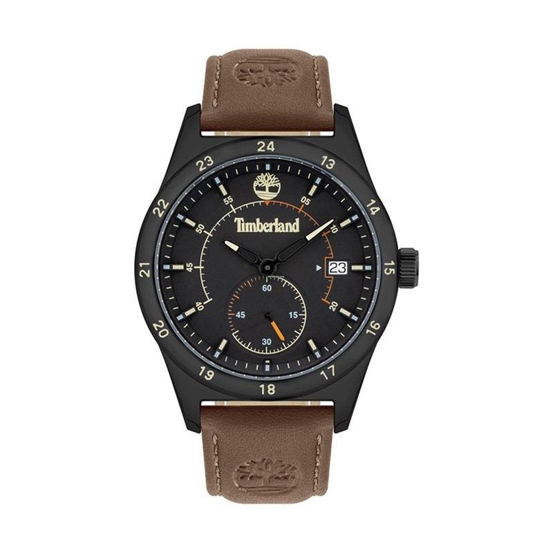 Montre Homme Timberland BOYTON cuir marron 15948JYB/02