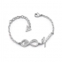 Bracelet Guess Endless Love en acier argenté UBB85065-S