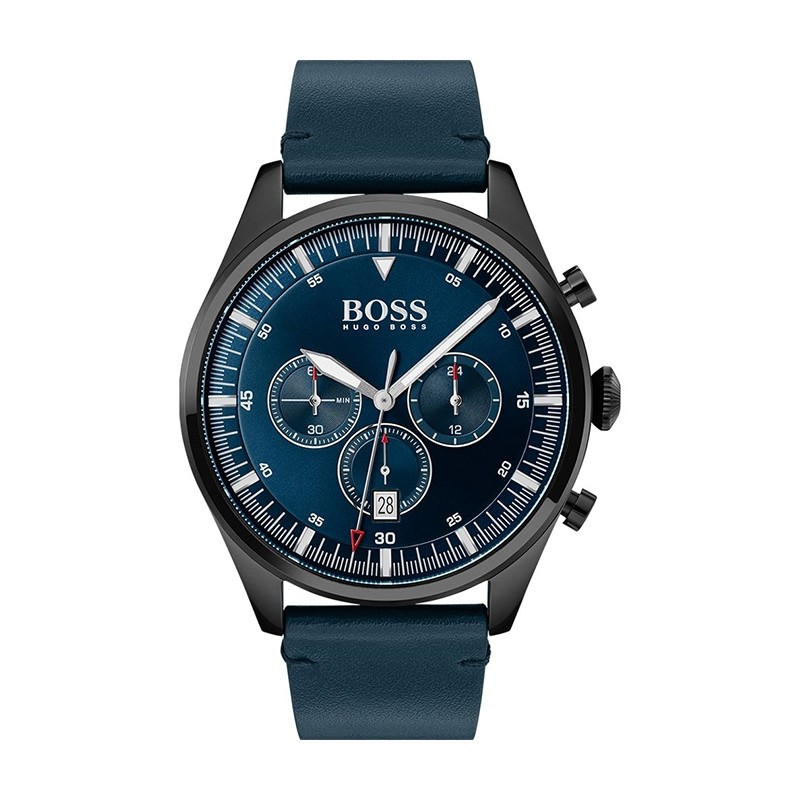 Montre Pioneer Hugo Boss cuir noir 1513711