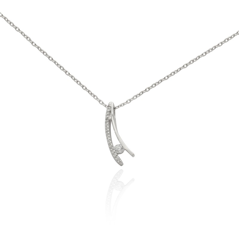 Collier Argent 925/000e Oxydes APE3116.5