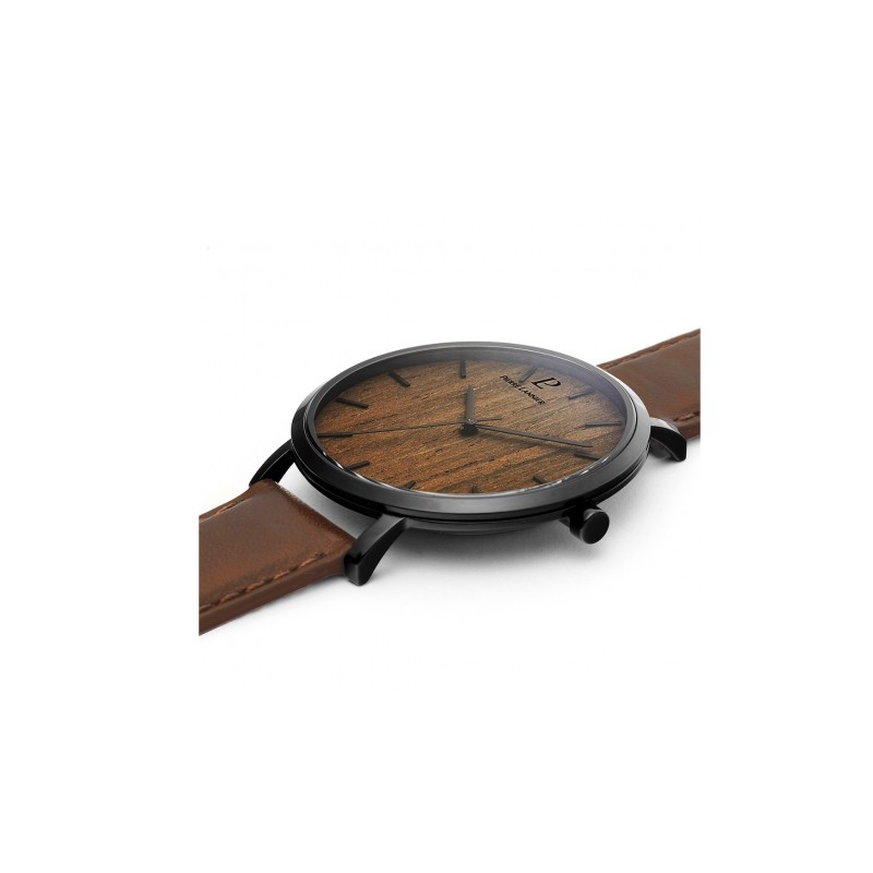 Montre homme Pierre Lannier cuir brun 241D384