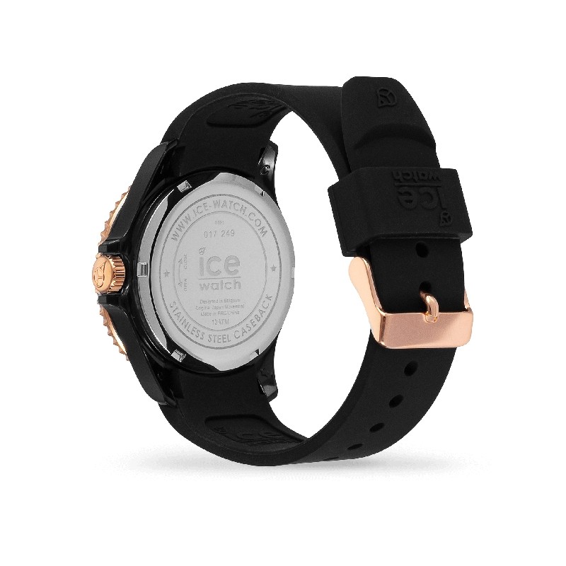 Montre ICE-WATCH ICE Black Rose-Gold Smooth MEDIUM 017249