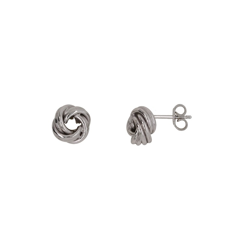 Boucles d'oreilles spirales Carador en argent 925/000