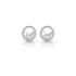 Boucles d'oreilles clous Guess Authentics argenté UBE85075