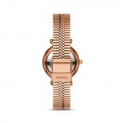 Montre Femme Fossil Mini Carlie acier doré rose ES4693 Montre Femme Fossil Mini Carlie acier doré rose ES4693