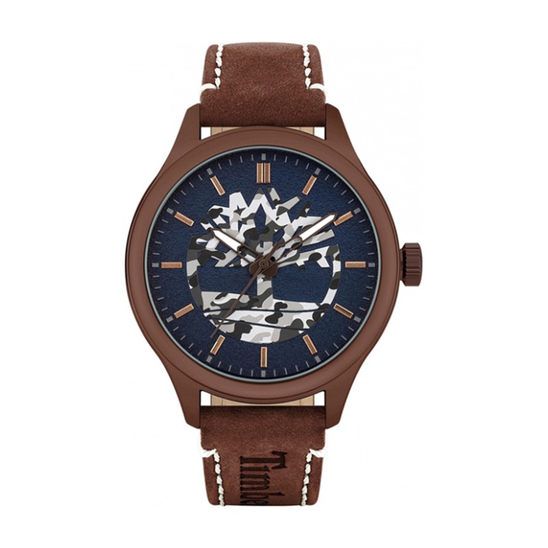 Montre Timberland Gilmanton cuir marron 15946JYBN/03