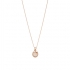 collier femme Fossil collection Classics acier doré rose JF03265791