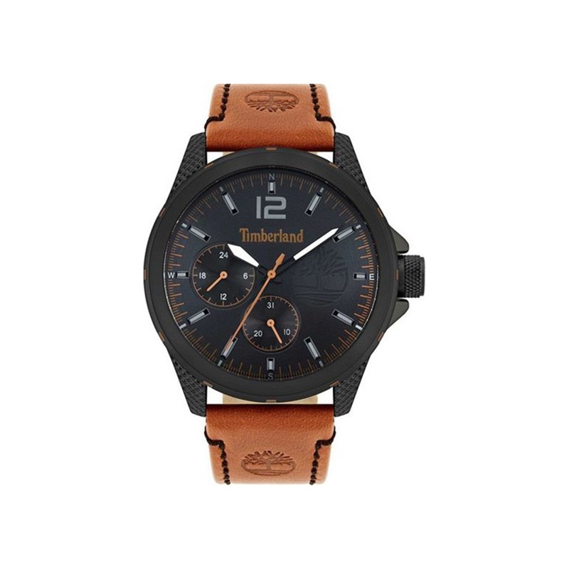 Montre Homme Timberland Taunton cuir marron 15944JYB/02