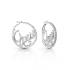 Boucles d'oreilles créoles Guess Authentics argenté UBE85077