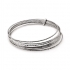 Bracelet multi joncs Carador en argent 925/000