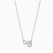 Collier Infinity Swarovski en métal argenté 5520576 Collier Infinity Swarovski en métal argenté 5520576
