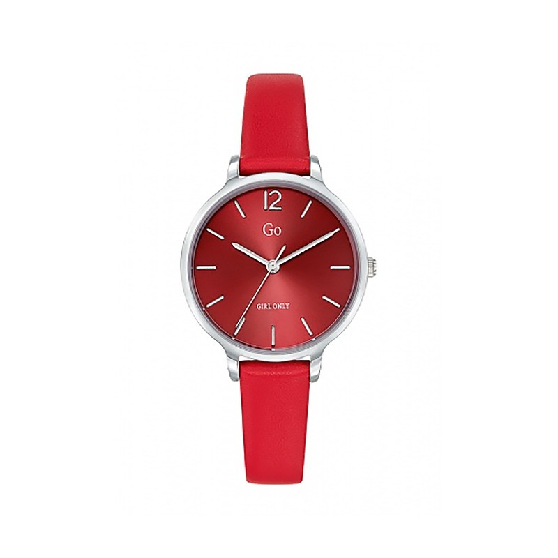 Montre Miss Délice Go Girl Only cuir rouge 699942