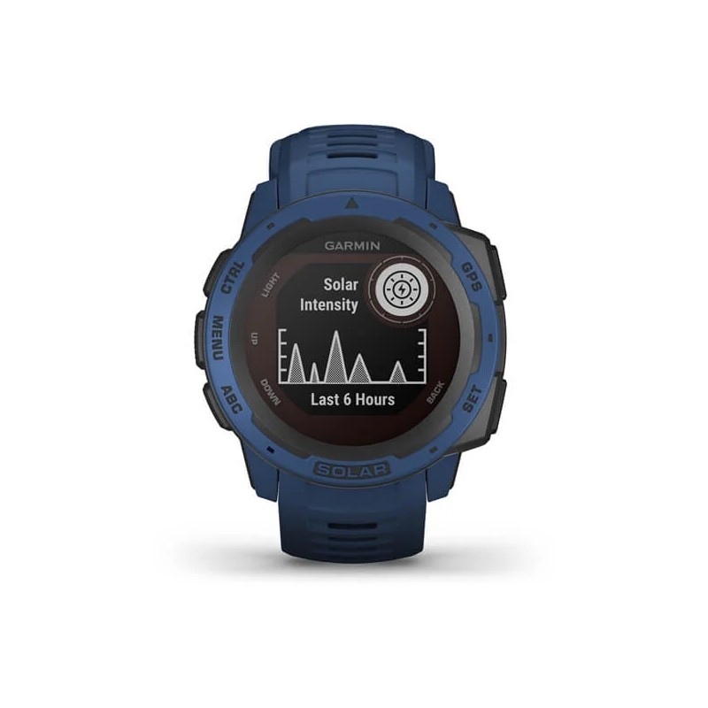 Montre Connectée Garmin INSTINCT SOLAR bleue 010-02293-01