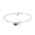 Bracelet en quartz rose fossil JA6922710