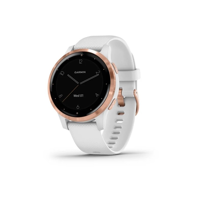 Montre Connectée Garmin Vivoactive 4S blanche 010-02172-22