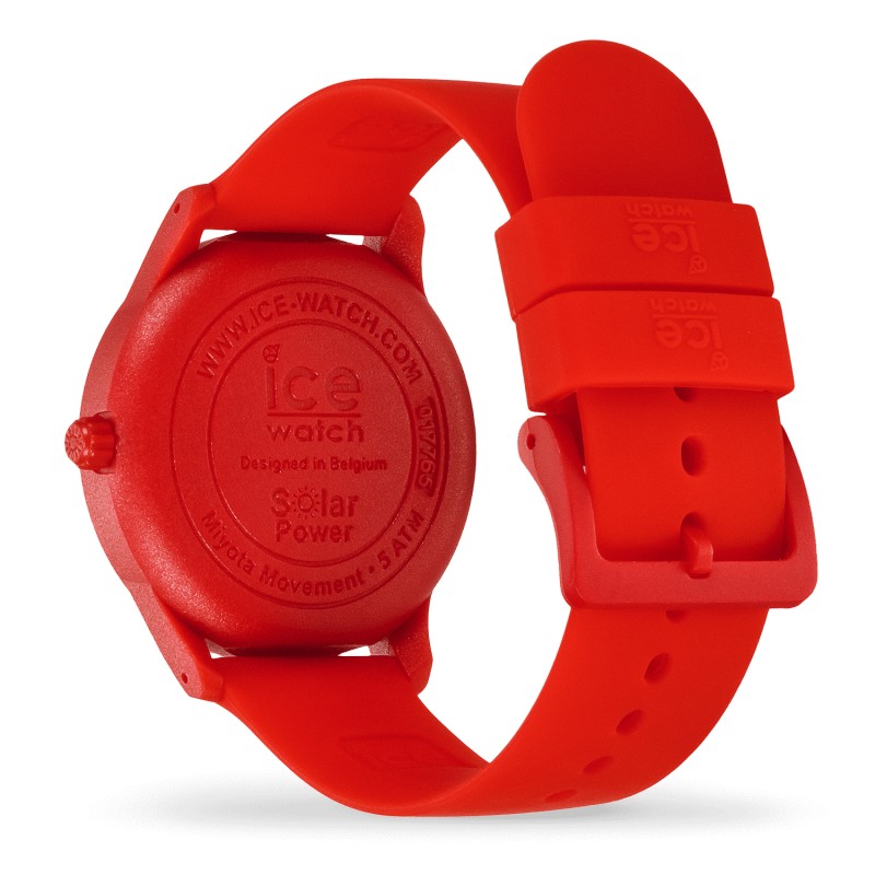 Montre Solar Power Ice-Watch rouge 017765