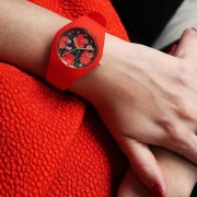 Montre Ice Watch Ice flower Floral Passion Taille S 017576 Montre Ice Watch Ice flower Floral Passion Taille S 017576