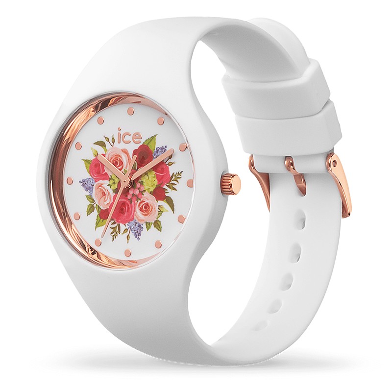 Montre Ice Watch Ice flower White Bouquet Taille S 017575