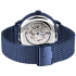 Montre Pierre Lannier Automatic acier bleu 318B468