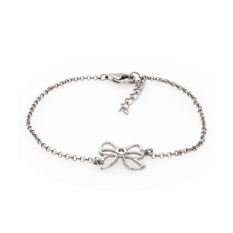 Bracelet en argent Carador motif noeud BR9765