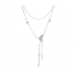 Collier multi-rangs en argent thème constellation J-JNY11057L